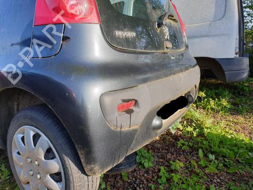 Used Rear bumper PEUGEOT 107 (PM_, PN_) 1.0 (68 hp) 25438493