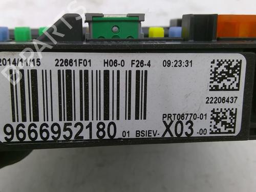 Used Fuse box Fuse box CITROËN DS3 (SA_) 1.2 VTi 82 (82 hp) 22886189 22886189