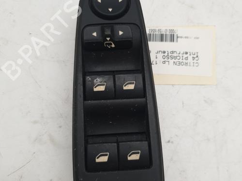 Left front window switch CITROËN C4 Picasso I MPV (UD_) 1.6 HDi | BP31039357I27  - Image 7