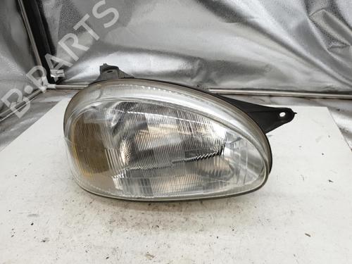 Højre forlygte OPEL CORSA B (S93) 1.4 i (F08, F68, M68) (60 hp) 24533535