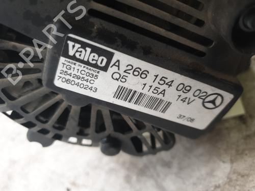 Alternator MERCEDES-BENZ A-CLASS (W169) A 200 TURBO (169.034, 169.334) | BP30132188M7