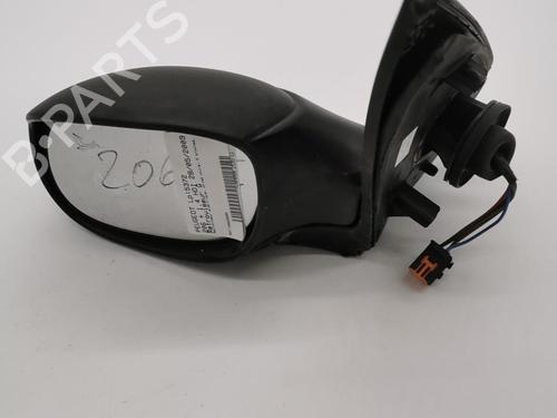 Used Left mirror PEUGEOT 206 Hatchback (2A/C) 1.4 HDi eco 70 (68 hp) 22886983