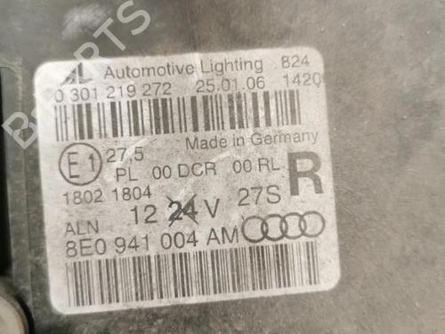 Højre forlygte AUDI A4 B7 (8EC) 2.0 TDI 16V (140 hp) 22883675
