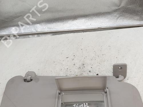 Used Right sun visor Right sun visor PEUGEOT 207 (WA_, WC_) 1.6 HDi (90 hp) 24422881 24422881