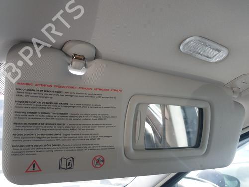 Right sun visor RENAULT LAGUNA III (BT0/1) 2.0 dCi (BT07, BT0J, BT14, BT1A, BT1S) | BP28360981I2 
