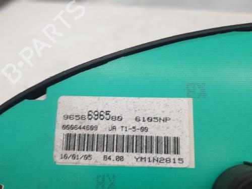 Instrument cluster PEUGEOT 206 CC (2D) 1.6 HDi 110 | BP22866122C47 