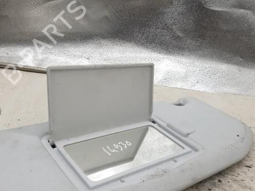 Used Left sun visor Left sun visor PEUGEOT 2008 I (CU_) 1.4 HDi (68 hp) 24422809 24422809