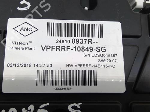 Used Instrument cluster Instrument cluster RENAULT TRAFIC III Van (FG_) 1.6 dCi 120 (FGMB, FGMC) (120 hp) 22885370 22885370
