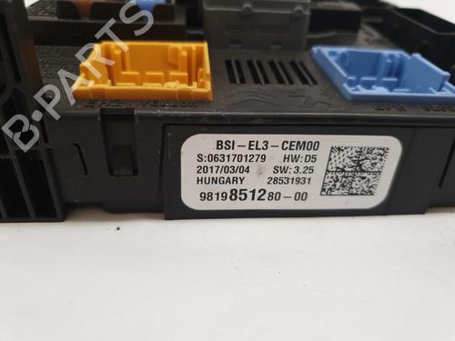 Fuse box CITROËN JUMPY III Van (V_) 1.6 BlueHDi 95 | BP28000030E1 - Image 4