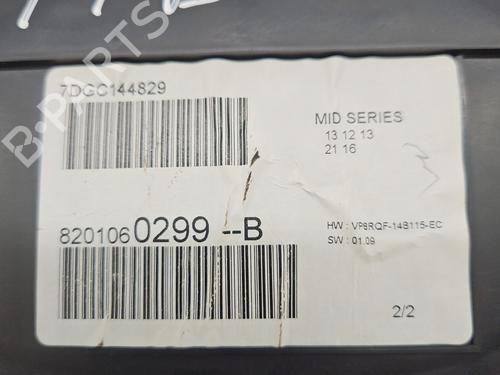 Instrument cluster RENAULT CLIO III (BR0/1, CR0/1) 1.5 dCi | BP27213008C47 