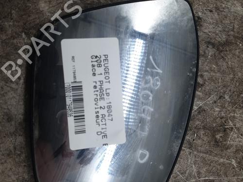 right-mirror-glass-peugeot-208-i-ca_-cc_-2012-2013-2014-2015-2016-2017-2018-2019-2020-2021-30886509 main image