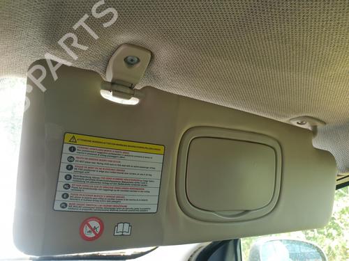 Right sun visor LANCIA DELTA III (844_) 1.6 D Multijet (844.AXC11, 844.AXC1A) | BP37176872I2 - Image 2