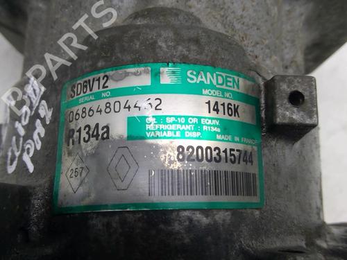 Used AC compressor AC compressor RENAULT CLIO II (BB_, CB_) 1.4 16V (B/CB0P, BB13) (98 hp) 22868818 22868818