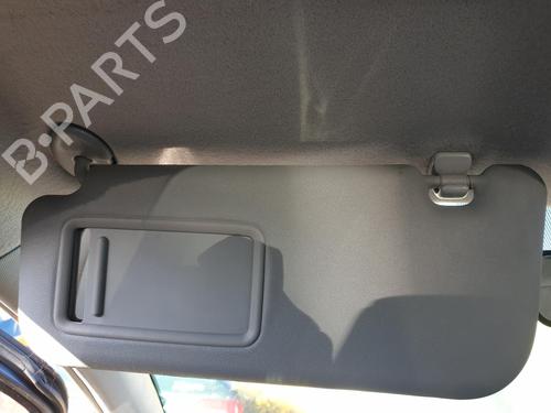 Used Left sun visor Left sun visor TOYOTA YARIS (_P9_) 1.4 D-4D (NLP90_, NLP90R) (90 hp) 33631441 33631441