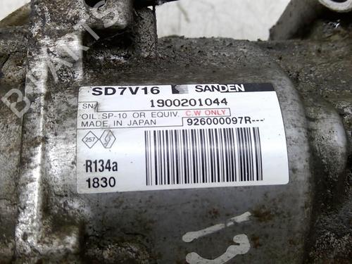Used AC compressor AC compressor DACIA SANDERO 1.4 MPI LPG (72 hp) 22885454 22885454