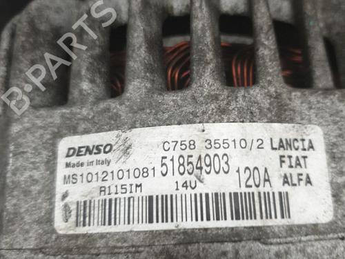 Used Alternator Alternator ALFA ROMEO GIULIETTA (940_) 1.4 TB (940FXA1A, 940FXT1A) (120 hp) 22872248 22872248