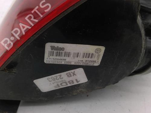 Used Right taillight VW FOX Hatchback (5Z1, 5Z3, 5Z4) 1.4 (75 hp) 22872885