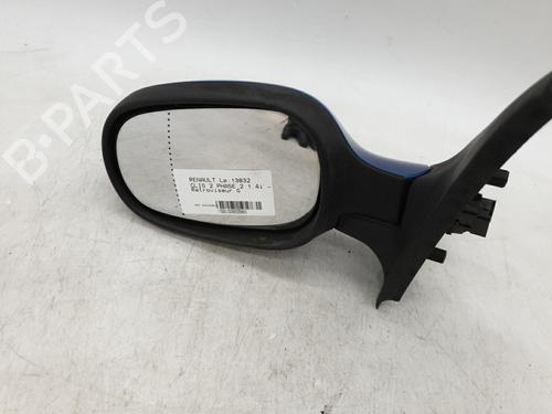 Used Left mirror RENAULT CLIO II (BB_, CB_) 1.4 16V (B/CB0P, BB13) (98 hp) 22872585