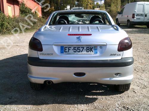 Right taillight PEUGEOT 206 CC (2D) 1.6 16V (2DNFUF, 2DNFUR) | BP22872632C35 