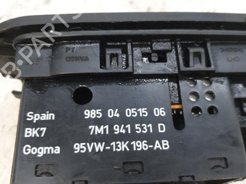 Used Headlight switch Headlight switch VW SHARAN (7M8, 7M9, 7M6) 1.8 T 20V (150 hp) 22866524 22866524