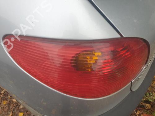 Left taillight PEUGEOT 206 Hatchback (2A/C) 1.4 HDi eco 70 6350S0