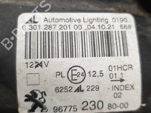 Left headlight PEUGEOT 308 SW II (LC_, LJ_, LR_, LX_, L4_) 1.6 BlueHDi 120 | BP29855496C28