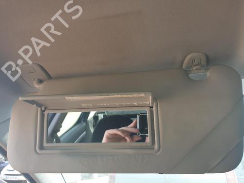 Left sun visor PEUGEOT 407 (6D_) 2.0 HDi 135 (6DRHRH, 6DRHRE, 6DRHRG, 6DRHRJ) | BP28570276I1