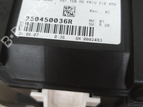 Instrument cluster RENAULT LAGUNA III (BT0/1) 2.0 dCi (BT01, BT08, BT09, BT0E, BT0K, BT12, BT1C, BT1D,... | BP25834801C47 