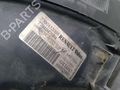 Optica esquerda RENAULT SCÉNIC I MPV (JA0/1_, FA0_) 1.9 dTi (JA1U) (80 hp) 24421393