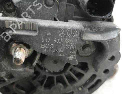 Generator AUDI A2 (8Z0) 1.4 (75 hp) 22878750
