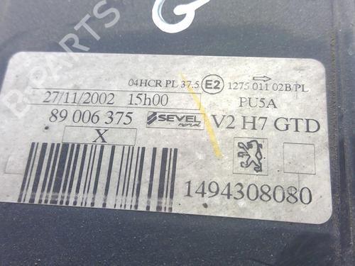 Used Left headlight Left headlight PEUGEOT 807 (EB_) 2.2 HDi (128 hp) 22886907 22886907