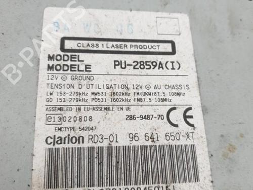 Used Radio CITROËN XSARA PICASSO (N68) 1.6 HDi (90 hp) 22878064