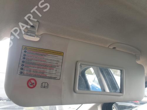 Used Right sun visor Right sun visor FIAT GRANDE PUNTO (199_) 1.3 D Multijet (75 hp) 32449992 32449992