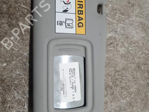 Used Right sun visor Right sun visor RENAULT CAPTUR I (J5_, H5_) 0.9 TCe 90 (90 hp) 32298937 32298937