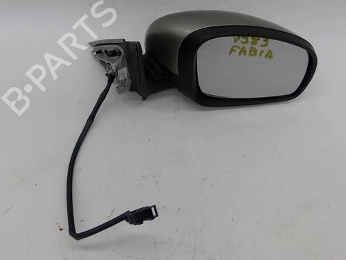Used Right mirror SKODA FABIA II (542) 1.4 TDI (80 hp) 22873032