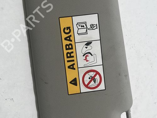 Right sun visor RENAULT CLIO IV (BH_) 1.5 dCi 75 | BP25270247I2 