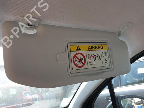Right sun visor PEUGEOT 208 I (CA_, CC_) 1.6 BlueHDi 100 | BP26892970I2