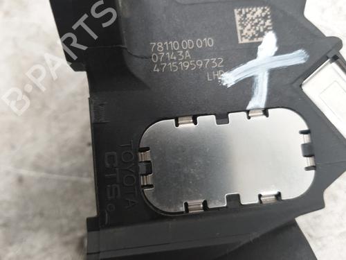 Pedal Pedal TOYOTA YARIS (_P9_) 1.4 D-4D (NLP90_, NLP90R) (90 hp) 22876877 22876877