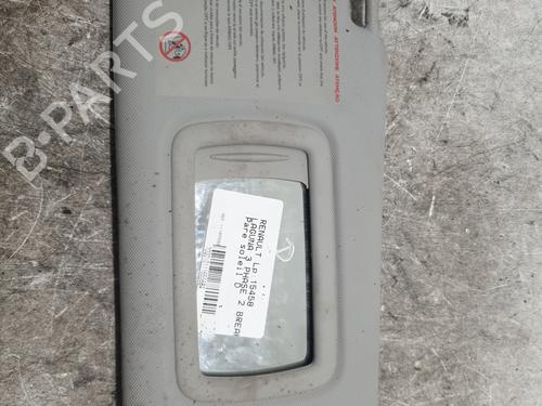 Right sun visor RENAULT LAGUNA III Grandtour (KT0/1) 2.0 dCi (KT07, KT0J, KT14, KT1A, KT1S) | BP28621036I2 