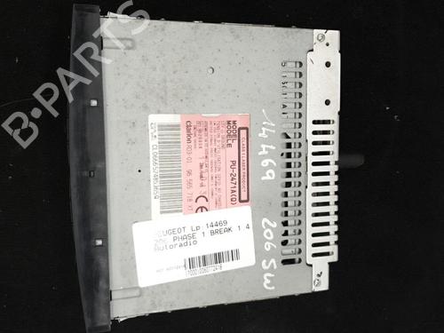 Radio PEUGEOT 206 SW (2E/K) 1.4 HDi | BP22872374E6 