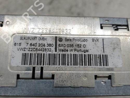 Radio VW POLO IV (9N_, 9A_) 1.4 TDI | BP22877942E6