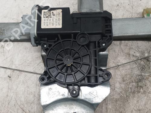 Front left window mechanism RENAULT CLIO IV (BH_) 0.9 TCe 90 (BHNF, BHMA, BHMH, BHJK, BHJR) | BP22882496C22 