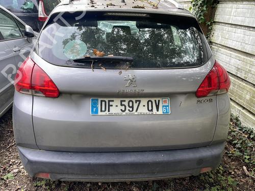 Left sun visor PEUGEOT 2008 I (CU_) 1.4 HDi | BP24422809I1  - Image 8