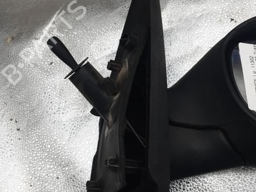 Right mirror CITROËN C2 (JM_) 1.4 HDi | BP24017022C27 