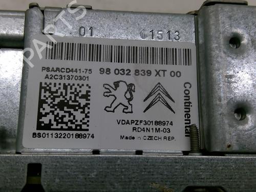Bilradio CITROËN C3 II (SC_) 1.4 HDi 70 (SC8HZC, SC8HR0, SC8HP4) (68 hp) 22868692