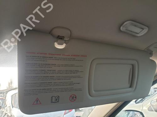 Right sun visor RENAULT LAGUNA III (BT0/1) 1.5 dCi (BT00, BT0A, BT0T, BT1J) | BP32327597I2