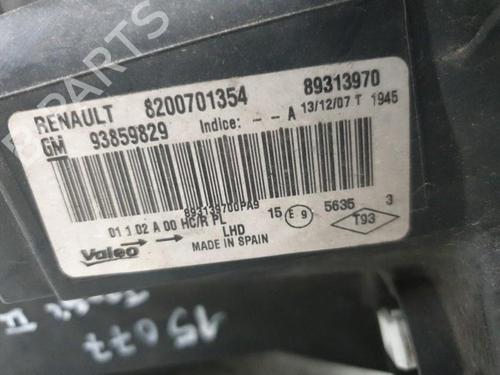 Left headlight RENAULT TRAFIC II Van (FL) 2.0 dCi 90 (FL0H, FL00, FL01, FL0M, FL0P, FL0S) | BP24422400C28 - Image 4