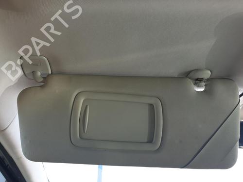 Left sun visor RENAULT MEGANE III Hatchback (BZ0/1_, B3_) 1.9 dCi (BZ0N, BZ0J) | BP37526877I1 - Image 2