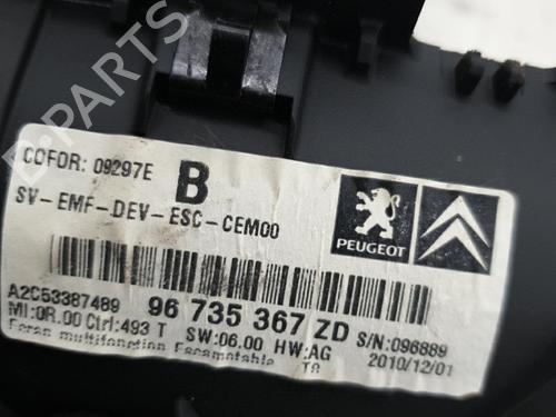 display-monitor-peugeot-5008-0u_-0e_-16-hdi-96735367zd-2009-2010-2011-2012-2013-2014-2015-2016-2017-22884477 main image