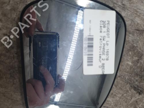 Used Right mirror glass PEUGEOT 308 SW I (4E_, 4H_) 1.6 HDi (92 hp) 28056562